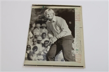 Twelve (12) Jack Nicklaus Photos - Trophies, Action, Press, Wire & other