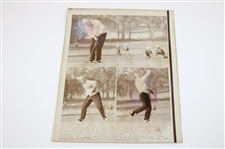 Twelve (12) Jack Nicklaus Photos - Trophies, Action, Press, Wire & other