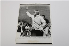 Ten (10) Jack Nicklaus Photos - Trophies, Action, Press, Wire & More