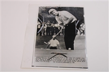 Ten (10) Jack Nicklaus Photos - Trophies, Action, Press, Wire & More