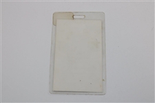 1991 Masters Caddy Credentials ID #62 for Billy Casper (Henry Washington)