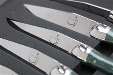 Augusta National Ltd Ed Forge de Laguiole Table Knife Set in Original Box