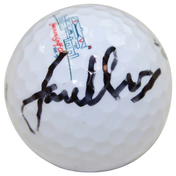 Jordan Spieth Signed Pinnacle Golf Ball JSA ALOA