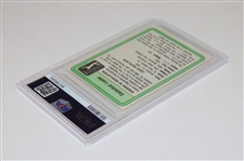 Jack Nicklaus Signed 1981 Donruss Golf Statistical Leader Card PSA/DNA Authentic
