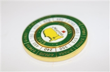 2025 Masters Coin/Yardage Mondo Mark w/Removable Magnetic Ball Marker