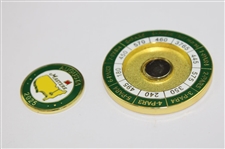 2025 Masters Coin/Yardage Mondo Mark w/Removable Magnetic Ball Marker