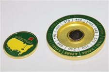 2025 Masters Coin/Yardage Mondo Mark w/Removable Magnetic Ball Marker