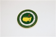 2025 Masters Coin/Yardage Mondo Mark w/Removable Magnetic Ball Marker