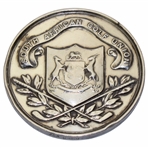 1923 South African Amateur Championship at Wynberg Sterling Silver Runner-Up Medal