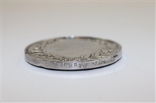 1923 South African Amateur Championship at Wynberg Sterling Silver Runner-Up Medal