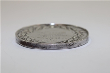 1923 South African Amateur Championship at Wynberg Sterling Silver Runner-Up Medal