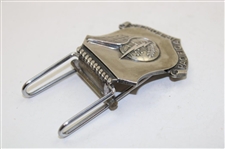 1958 Pacific Forces Senior Division Golf Tournament Silver Runner-Up Medalist Medal/Clip