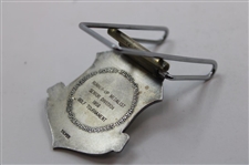 1958 Pacific Forces Senior Division Golf Tournament Silver Runner-Up Medalist Medal/Clip