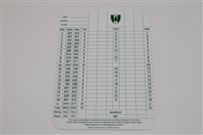 Jack Nicklaus Signed Pine Valley Scorecard JSA ALOA