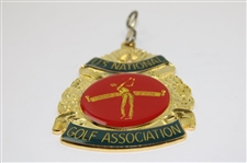 US National Golf Association Senior Open Gold Tone Medal