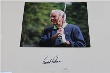 Arnold Palmer Signed Card with 8 x 10 Photo JSA #II13972