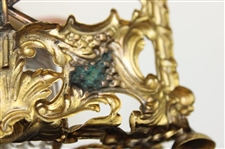 Ornate Classic Designed Victorian Inkwell - Unmarked