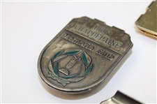 Two (2) Muirfield Village Money Clips & Two (2) Memorial Club Money Clips