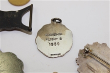 Sixteen (16) Various Medals, Pins, Medallions inc. Patriot Inv, Oahu, Metropolitan, Wigwam CC & more