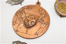 Sixteen (16) Various Medals, Pins, Medallions inc. Patriot Inv, Oahu, Metropolitan, Wigwam CC & more