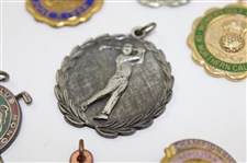 Sixteen (16) Various Medals, Pins, Medallions inc. Patriot Inv, Oahu, Metropolitan, Wigwam CC & more