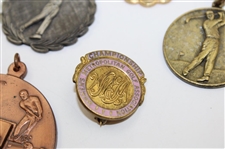 Sixteen (16) Various Medals, Pins, Medallions inc. Patriot Inv, Oahu, Metropolitan, Wigwam CC & more