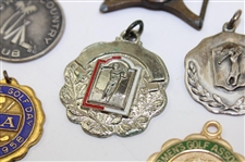 Sixteen (16) Various Medals, Pins, Medallions inc. Patriot Inv, Oahu, Metropolitan, Wigwam CC & more