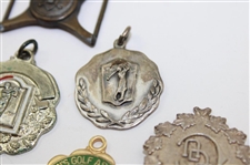 Sixteen (16) Various Medals, Pins, Medallions inc. Patriot Inv, Oahu, Metropolitan, Wigwam CC & more