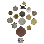 Sixteen (16) Various Medals, Pins, Medallions inc. Patriot Inv, Oahu, Metropolitan, Wigwam CC & more