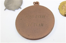 Sixteen (16) Various Medals, Pins, Medallions inc. Patriot Inv, Oahu, Metropolitan, Wigwam CC & more