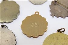 Sixteen (16) Various Medals, Pins, Medallions inc. Patriot Inv, Oahu, Metropolitan, Wigwam CC & more