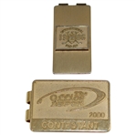 1986 International Pro - Am Money Clip & 2000 Office Depot Contestant Badge