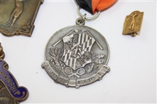 Eleven (11) Various Medals, Pins, Ribbons, Medallions inc. Cleveland Open, Kenwood, NWIB & more