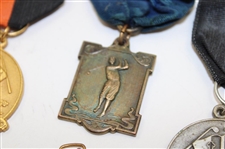 Eleven (11) Various Medals, Pins, Ribbons, Medallions inc. Cleveland Open, Kenwood, NWIB & more