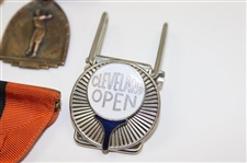 Eleven (11) Various Medals, Pins, Ribbons, Medallions inc. Cleveland Open, Kenwood, NWIB & more