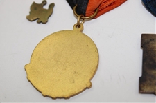 Eleven (11) Various Medals, Pins, Ribbons, Medallions inc. Cleveland Open, Kenwood, NWIB & more