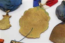 Eleven (11) Various Medals, Pins, Ribbons, Medallions inc. Cleveland Open, Kenwood, NWIB & more