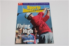 Tom Kite Signed 1992 Sports Illustrated & 3x5 Card w/Pairing Sheets, Ball Marker & Patches JSA ALOA