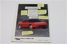 Tom Kite Signed 1992 Sports Illustrated & 3x5 Card w/Pairing Sheets, Ball Marker & Patches JSA ALOA