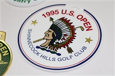 1987, 1988, 1993 & 1995 US Open Championship Bag Tags