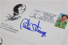 Curtis Strange Signed 1988 US Open at Brookline FDCs - One For Each Round JSA ALOA