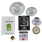Eight (8) Arnold Palmer Invitational Commemorative Pins