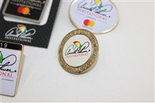 Eight (8) Arnold Palmer Invitational Commemorative Pins