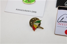 Eight (8) Arnold Palmer Invitational Commemorative Pins