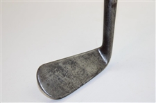Tom Stewart Auchterlonie Standard Special Smooth Face Mid Iron w/Shaft Stamp