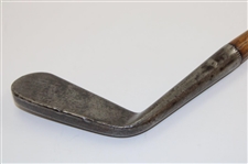 Tom Stewart Auchterlonie Standard Special Smooth Face Mid Iron w/Shaft Stamp