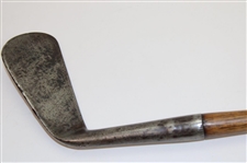 Tom Stewart Auchterlonie Standard Special Smooth Face Mid Iron w/Shaft Stamp