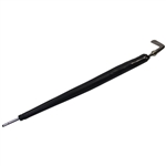 Royal Golf Club Black Umbrella Walking Stick & Silver Plated Putter w/Zipper Leather Sheath Protector