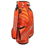 Vibrant Orange Power Bilt 'Since 1916' Full Size Tour Style Golf Bag