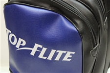 Blue, Black & White Full Size Top-Flite Bag with (4) Printed Signatures of Trevino, Payne & others